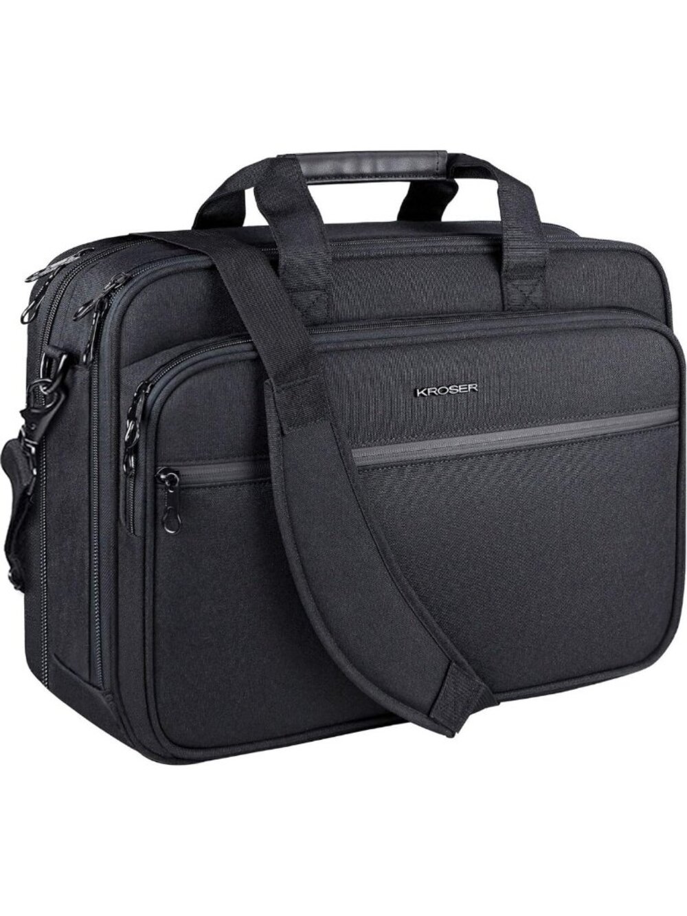 Expandable 17.3 Inch Laptop Briefcase Bag | Stylish & Durable Computer Carrier